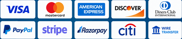 we accept payment methods