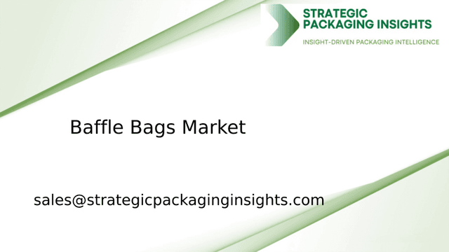 Baffle Bags Market Size, Future Growth and Forecast 2033