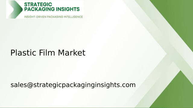 Plastic Film Market Size, Future Growth and Forecast 2033