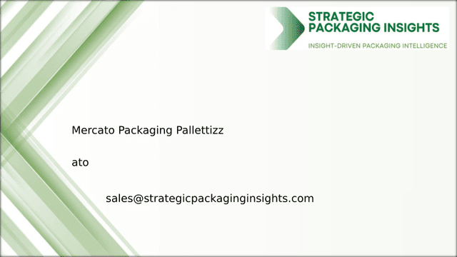 Dimensioni del Mercato del Packaging Pallettizzato, Crescita Futura e Previsioni 2033