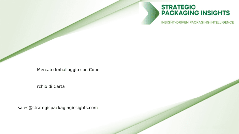 Dimensioni del Mercato dell'Imballaggio con Coperchio di Carta, Crescita Futura e Previsioni 2033