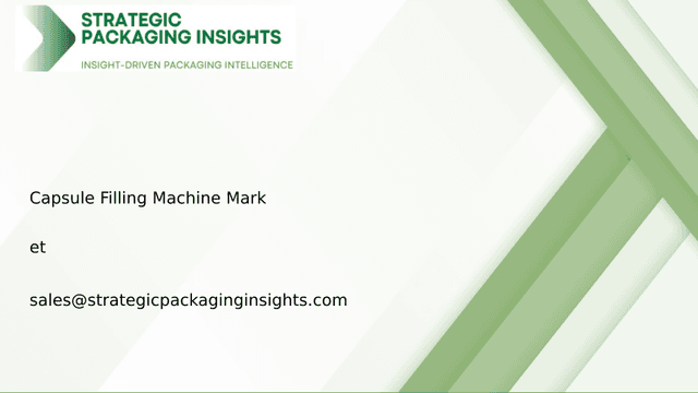 Capsule Filling Machine Market Size, Future Growth and Forecast 2033
