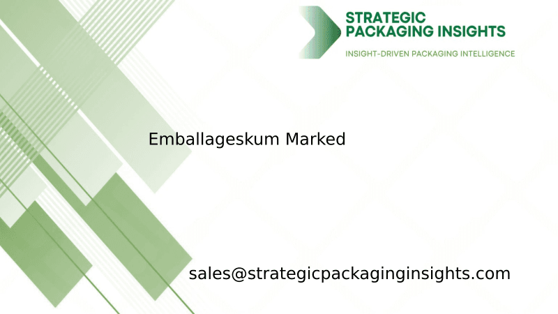 Emballageskummarkedets Størrelse, Fremtidig Vækst og Prognose 2033