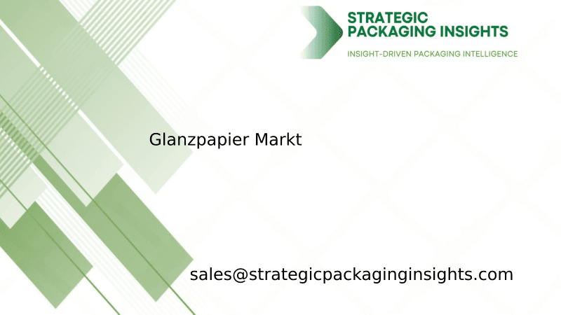 Marktgröße für Glanzpapier, zukünftiges Wachstum und Prognose 2033