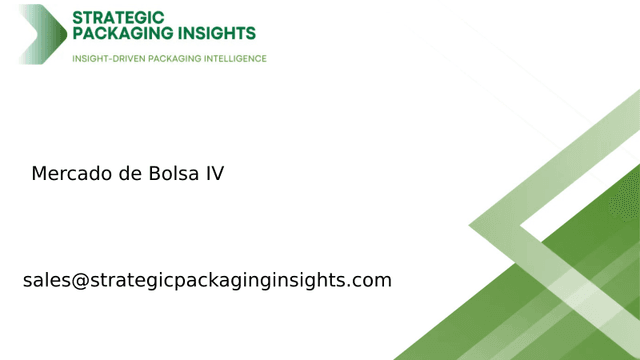 Tamaño del Mercado de Bolsas IV, Crecimiento Futuro y Pronóstico 2033