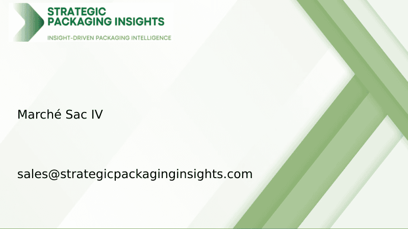 Taille du marché des sacs IV, croissance future et prévisions 2033