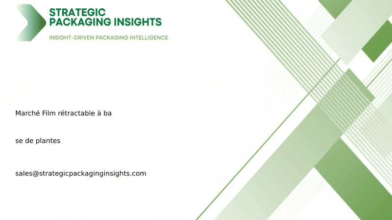 Taille du marché du film rétractable à base de plantes, croissance future et prévisions 2033