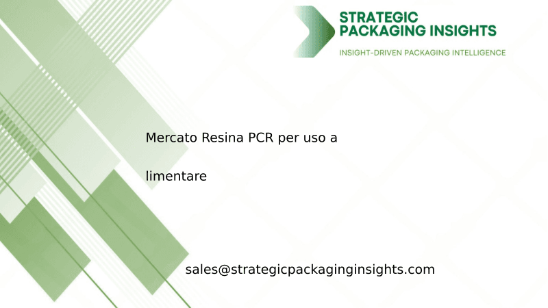 Dimensioni del Mercato della Resina PCR per Uso Alimentare, Crescita Futura e Previsioni 2033