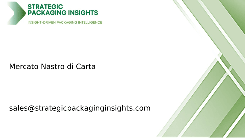 Dimensioni del Mercato del Nastro di Carta, Crescita Futura e Previsioni 2033