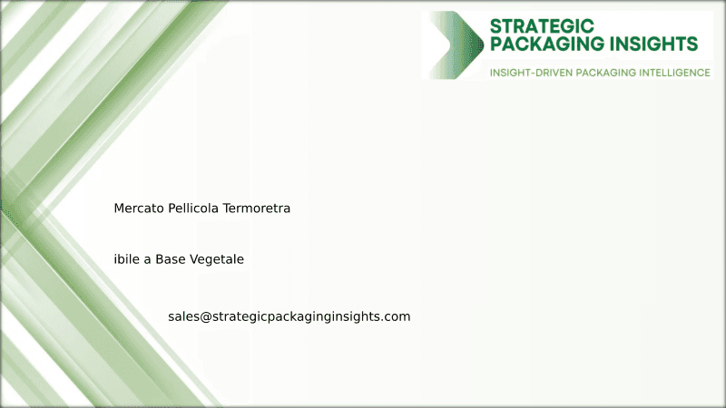 Dimensioni del Mercato della Pellicola Termoretraibile a Base Vegetale, Crescita Futura e Previsioni 2033