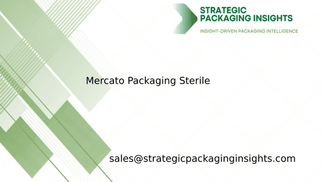 Dimensioni del Mercato del Packaging Sterile, Crescita Futura e Previsioni 2033
