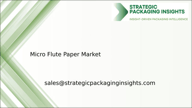 Micro Flute Paper Market Size, Future Growth and Forecast 2033
