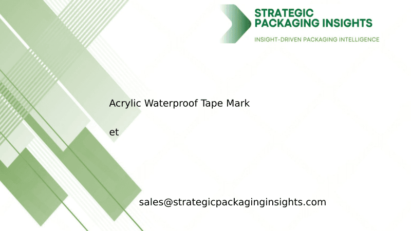 Acrylic Waterproof Tape Market Size, Future Growth and Forecast 2033