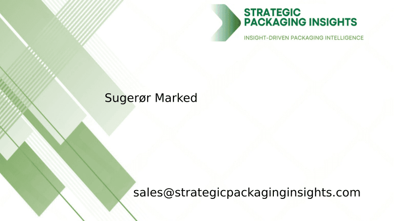 Sugerørsmarkedets Størrelse, Fremtidig Vækst og Prognose 2033