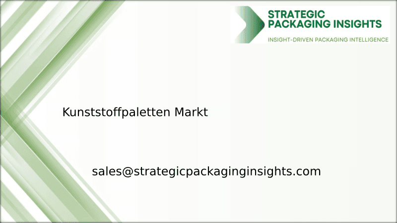 Marktgröße für Kunststoffpaletten, zukünftiges Wachstum und Prognose 2033
