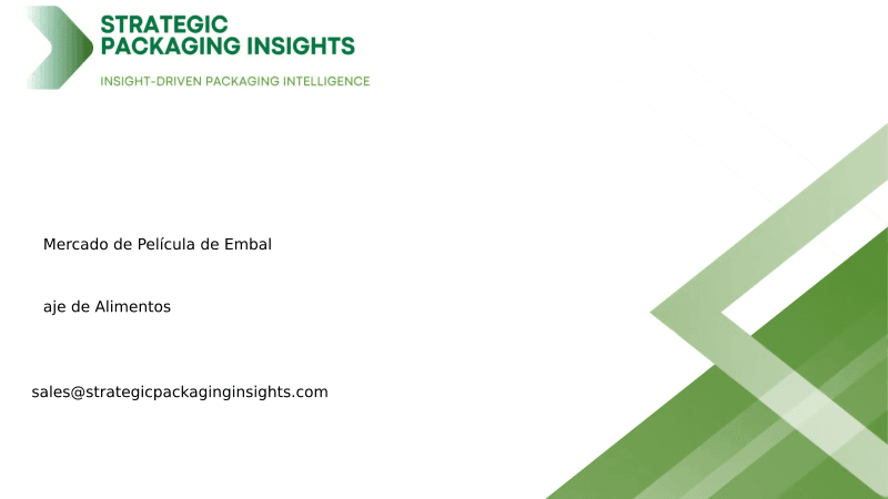 Tamaño del Mercado de Película de Embalaje de Alimentos, Crecimiento Futuro y Pronóstico 2033