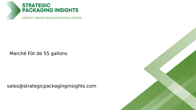 Taille du marché des fûts de 55 gallons, croissance future et prévisions 2033