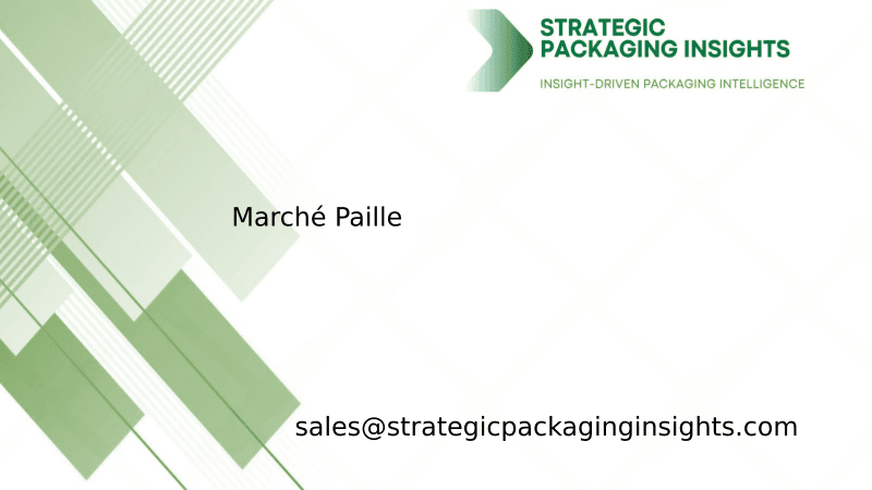 Taille du marché des pailles, croissance future et prévisions 2033