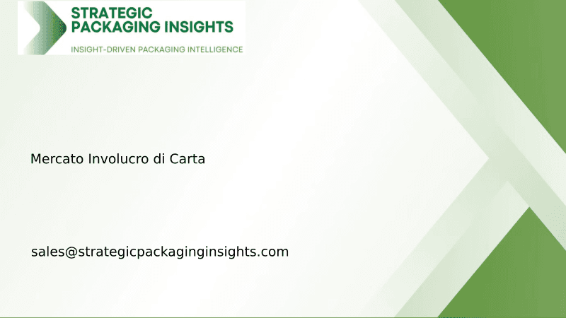 Dimensioni del Mercato degli Involucri di Carta, Crescita Futura e Previsioni 2033