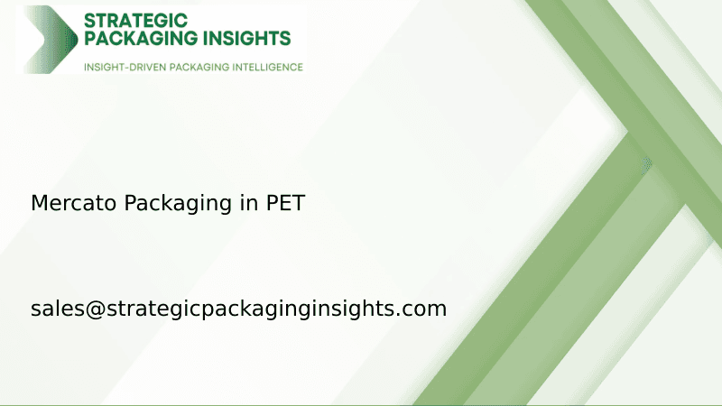 Dimensioni del Mercato del Packaging in PET, Crescita Futura e Previsioni 2033