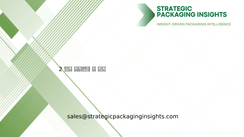 2 피스 에어로졸 캔 시장 규모, 미래 성장 및 예측 2033