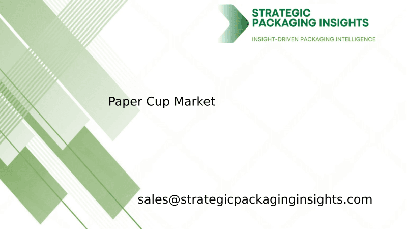 Paper Cup Market Size, Future Growth and Forecast 2033
