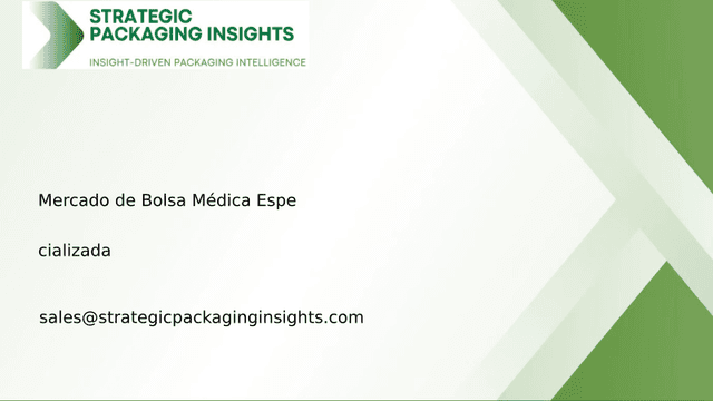 Tamanho do Mercado de Bolsas Médicas Especializadas, Crescimento Futuro e Previsão 2033