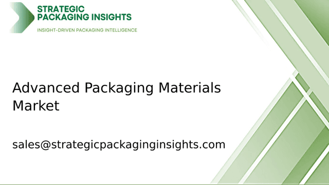 Advanced Packaging Materials Market Size, Future Growth and Forecast 2033 Advanced Packaging Materials Market Size, Future Growth and Forecast 2033