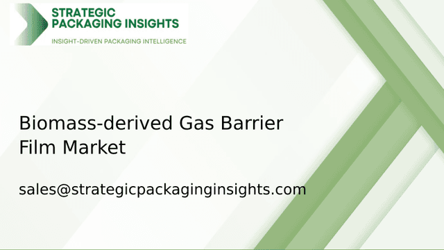 Biomass-derived Gas Barrier Film Market Size, Future Growth and Forecast 2033 Biomass-derived Gas Barrier Film Market Size, Future Growth and Forecast 2033
