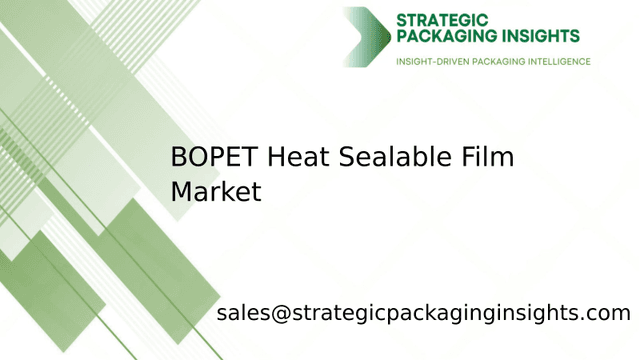 BOPET Heat Sealable Film Market Size, Future Growth and Forecast 2033 BOPET Heat Sealable Film Market Size, Future Growth and Forecast 2033