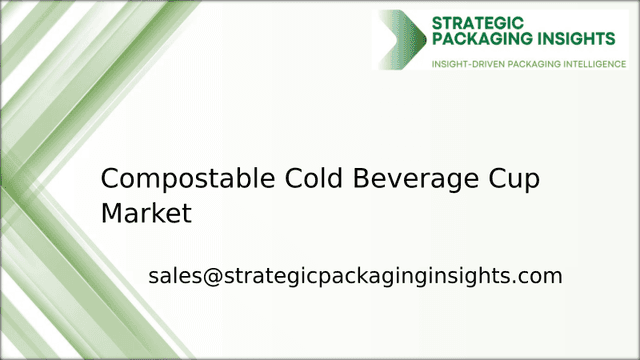 Compostable Cold Beverage Cup Market Size, Future Growth and Forecast 2033 Compostable Cold Beverage Cup Market Size, Future Growth and Forecast 2033