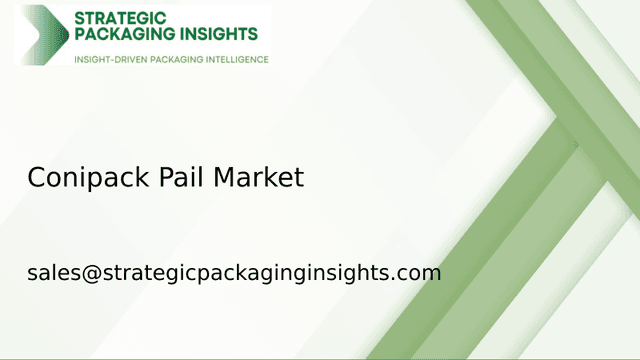 Conipack Pail Market Size, Future Growth and Forecast 2033 Conipack Pail Market Size, Future Growth and Forecast 2033