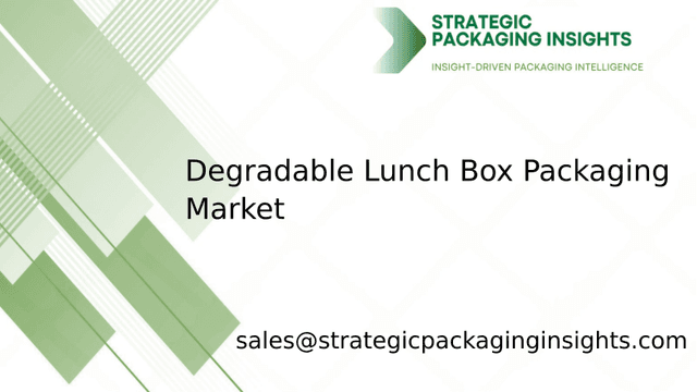 Degradable Lunch Box Packaging Market Size, Future Growth and Forecast 2033 Degradable Lunch Box Packaging Market Size, Future Growth and Forecast 2033