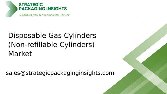 Disposable Gas Cylinders (Non-refillable Cylinders) Market Size, Future Growth and Forecast 2033 Disposable Gas Cylinders (Non-refillable Cylinders) Market Size, Future Growth and Forecast 2033