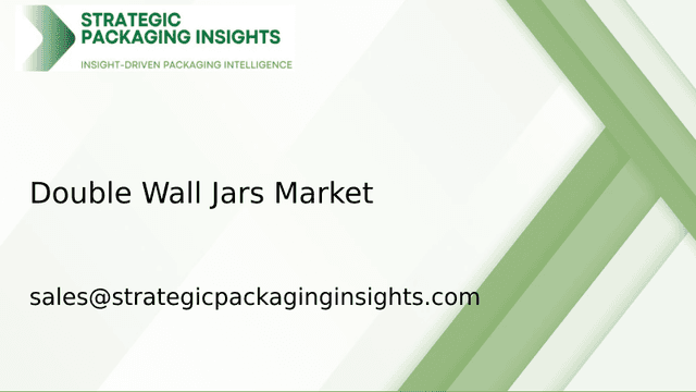 Double Wall Jars Market Size, Future Growth and Forecast 2033 Double Wall Jars Market Size, Future Growth and Forecast 2033
