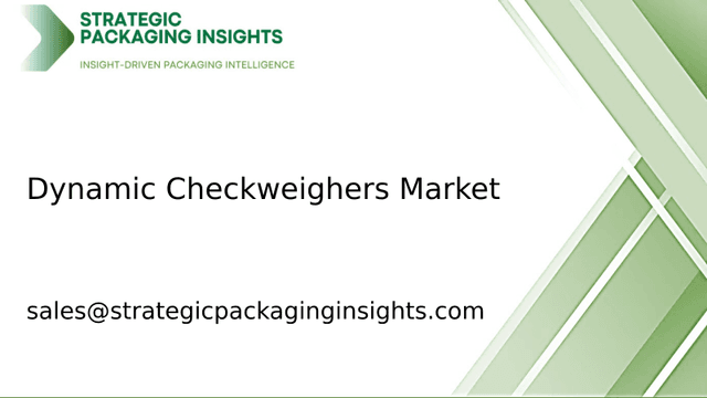 Dynamic Checkweighers Market Size, Future Growth and Forecast 2033 Dynamic Checkweighers Market Size, Future Growth and Forecast 2033