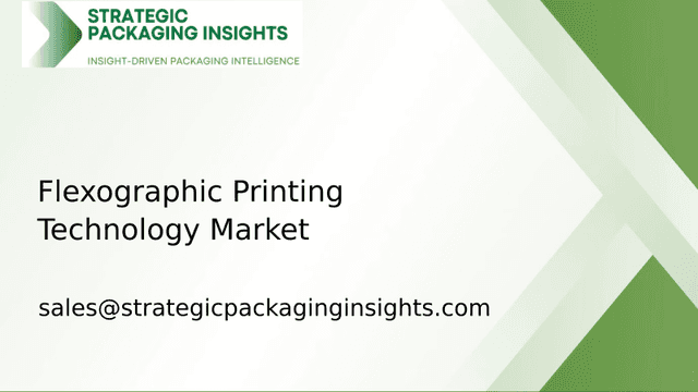 Flexographic Printing Technology Market Size, Future Growth and Forecast 2033 Flexographic Printing Technology Market Size, Future Growth and Forecast 2033
