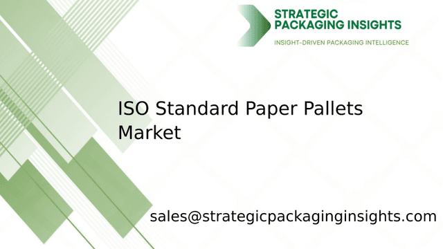 ISO Standard Paper Pallets Market Size, Future Growth and Forecast 2033 ISO Standard Paper Pallets Market Size, Future Growth and Forecast 2033