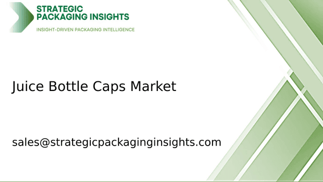 Juice Bottle Caps Market Size, Future Growth and Forecast 2033 Juice Bottle Caps Market Size, Future Growth and Forecast 2033