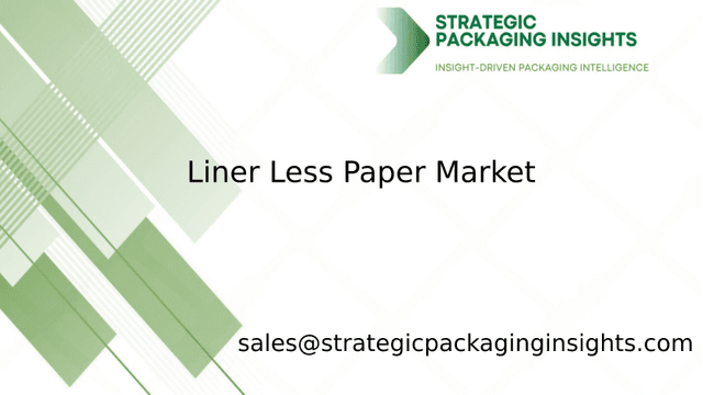 Liner Less Paper Market Size, Future Growth and Forecast 2033 Liner Less Paper Market Size, Future Growth and Forecast 2033