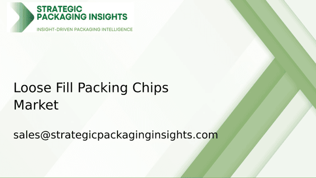 Loose Fill Packing Chips Market Size, Future Growth and Forecast 2033 Loose Fill Packing Chips Market Size, Future Growth and Forecast 2033