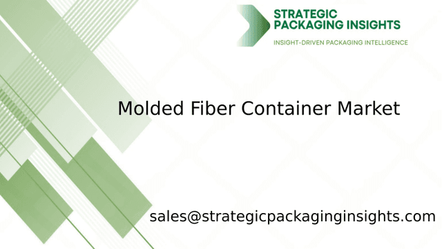 Molded Fiber Container Market Size, Future Growth and Forecast 2033 Molded Fiber Container Market Size, Future Growth and Forecast 2033