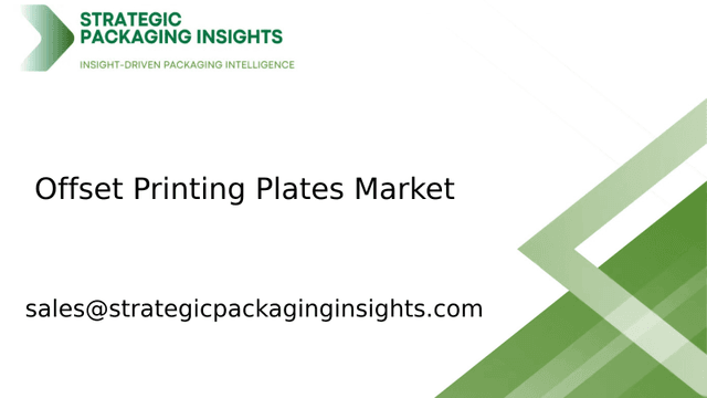 Offset Printing Plates Market Size, Future Growth and Forecast 2033 Offset Printing Plates Market Size, Future Growth and Forecast 2033