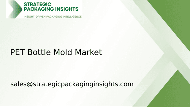 PET Bottle Mold Market Size, Future Growth and Forecast 2033 PET Bottle Mold Market Size, Future Growth and Forecast 2033