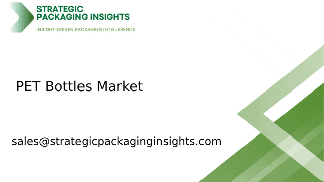 PET Bottles Market Size, Future Growth and Forecast 2033 PET Bottles Market Size, Future Growth and Forecast 2033
