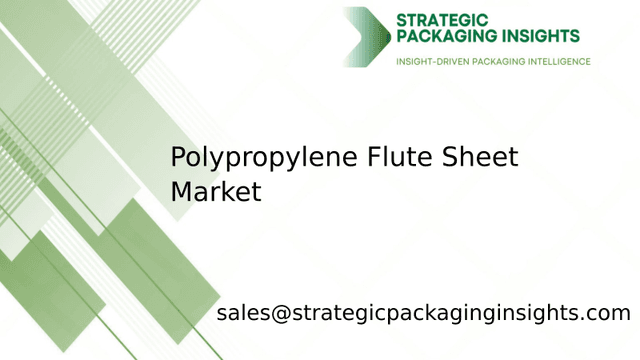 Polypropylene Flute Sheet Market Size, Future Growth and Forecast 2033 Polypropylene Flute Sheet Market Size, Future Growth and Forecast 2033