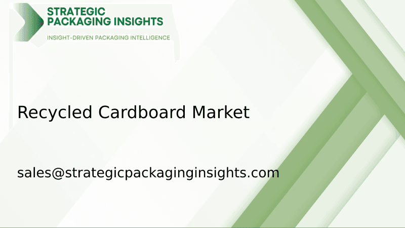 Recycled Cardboard Market Size, Future Growth and Forecast 2033