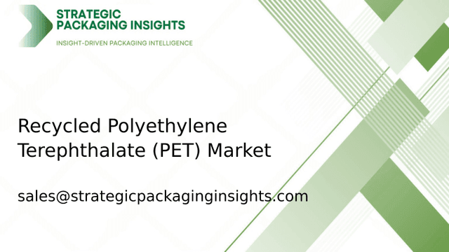 Recycled Polyethylene Terephthalate (PET) Market Size, Future Growth and Forecast 2033 Recycled Polyethylene Terephthalate (PET) Market Size, Future Growth and Forecast 2033