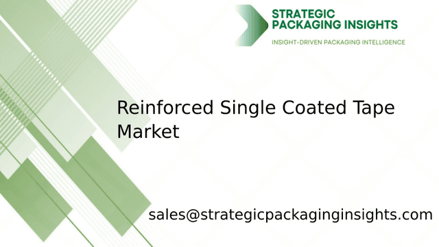Reinforced Single Coated Tape Market Size, Future Growth and Forecast 2033 Reinforced Single Coated Tape Market Size, Future Growth and Forecast 2033