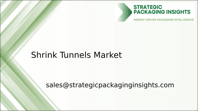 Shrink Tunnels Market Size, Future Growth and Forecast 2033 Shrink Tunnels Market Size, Future Growth and Forecast 2033